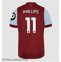 West Ham United Kalvin Phillips #11 Hjemmedrakt 2023-24 Kortermet