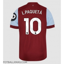 West Ham United Lucas Paqueta #10 Hjemmedrakt 2023-24 Kortermet