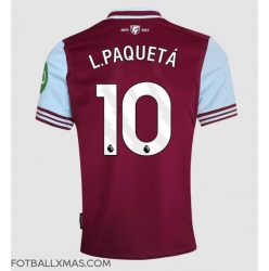 West Ham United Lucas Paqueta #10 Hjemmedrakt 2024-25 Kortermet