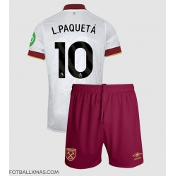 West Ham United Lucas Paqueta #10 Tredjedraktsett Barn 2024-25 Kortermet (+ Korte bukser)