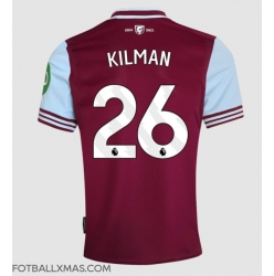 West Ham United Max Kilman #26 Hjemmedrakt 2024-25 Kortermet