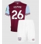 West Ham United Max Kilman #26 Hjemmedraktsett Barn 2024-25 Kortermet (+ Korte bukser)