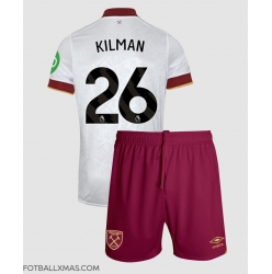 West Ham United Max Kilman #26 Tredjedraktsett Barn 2024-25 Kortermet (+ Korte bukser)