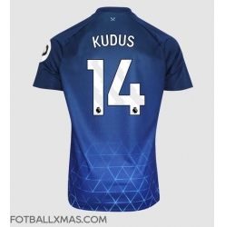 West Ham United Mohammed Kudus #14 Tredjedrakt 2023-24 Kortermet