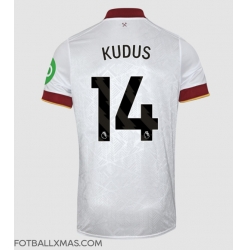 West Ham United Mohammed Kudus #14 Tredjedrakt 2024-25 Kortermet