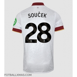 West Ham United Tomas Soucek #28 Tredjedrakt 2024-25 Kortermet