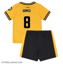 Wolves Joao Gomes #8 Hjemmedraktsett Barn 2024-25 Kortermet (+ Korte bukser)