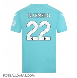 Wolves Nelson Semedo #22 Tredjedrakt 2023-24 Kortermet