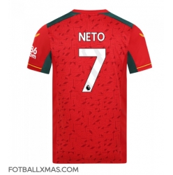 Wolves Pedro Neto #7 Bortedrakt 2023-24 Kortermet