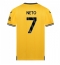 Wolves Pedro Neto #7 Hjemmedrakt 2023-24 Kortermet